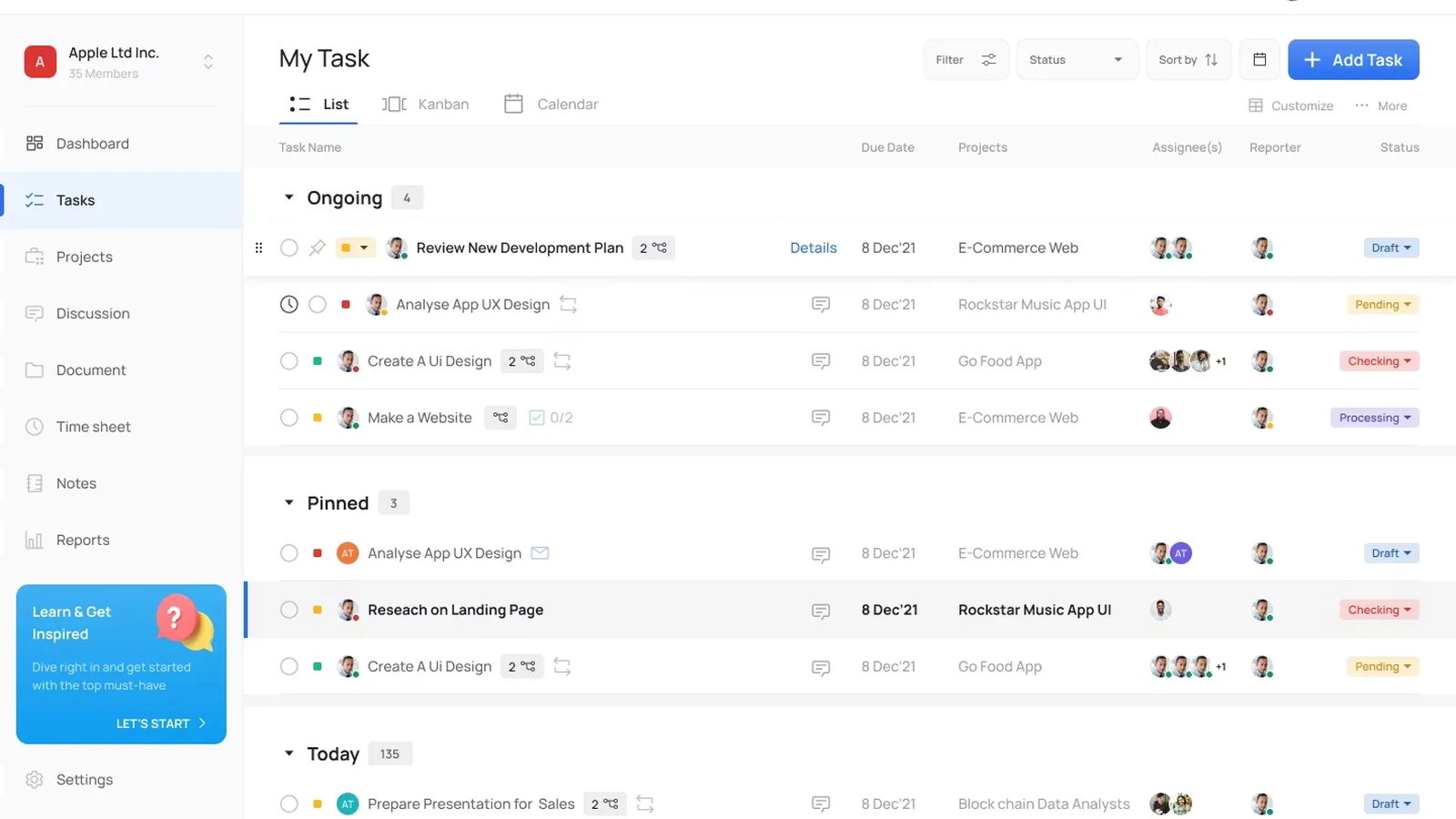 TaskOPad task management platform built to scale