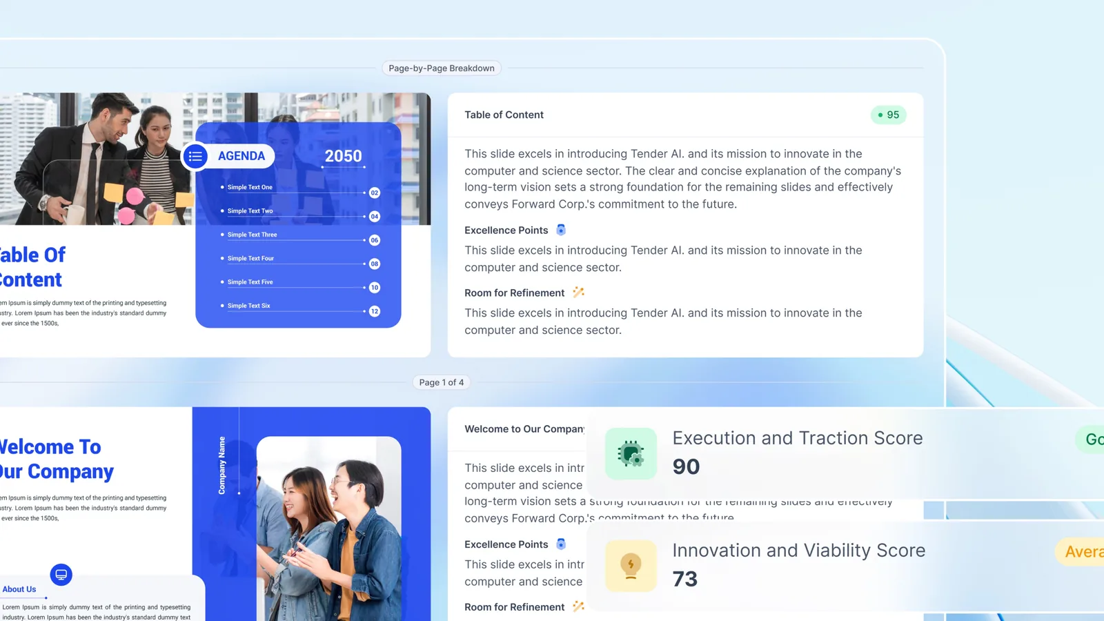 Pitch AI: scores a deck like a VC.